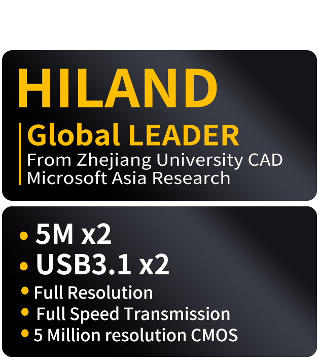 Handheld 3D Blue Laser scanner