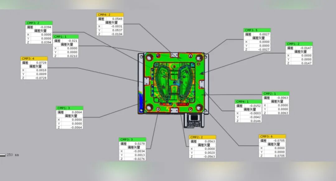 3D blue laser scanner Quality Inspection Report