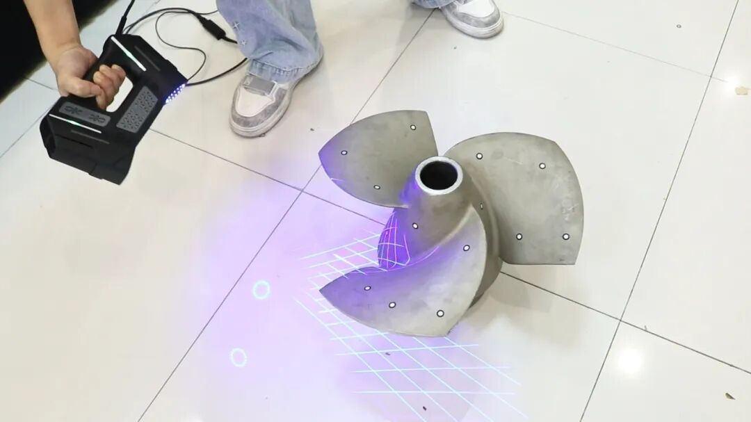 3D scanner for impeller reverse engineering