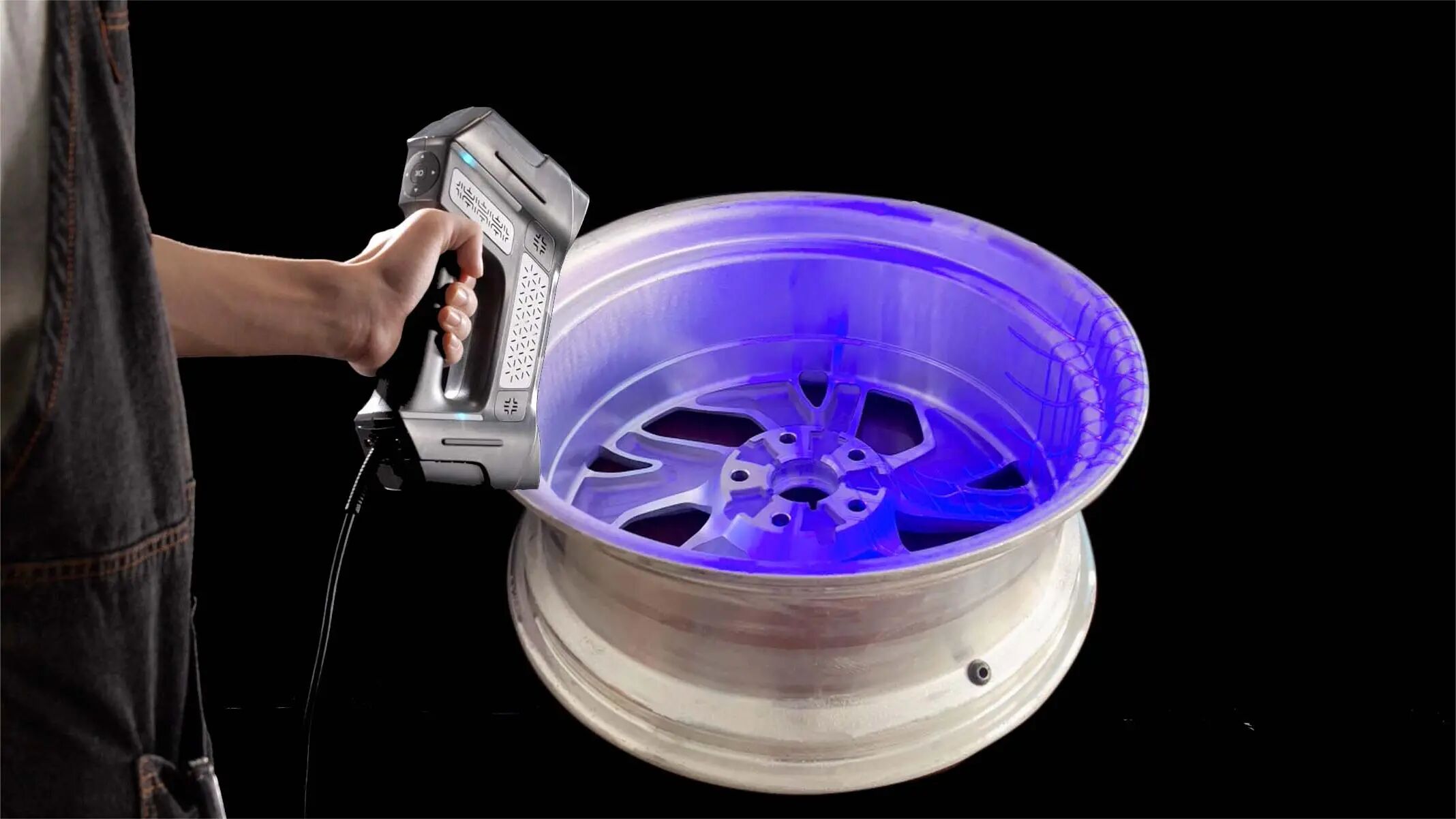 3d blue laser scanner